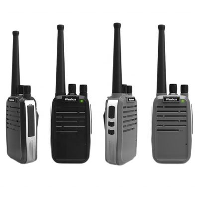 Radio portatile per hotel Intercom esterni Radio digitale mobile nero Walkie Talkie