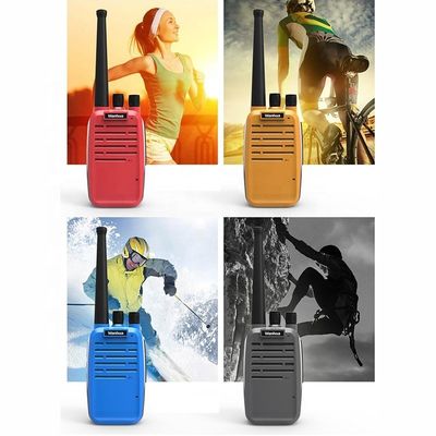 Radio portatile per hotel Intercom esterni Radio digitale mobile nero Walkie Talkie