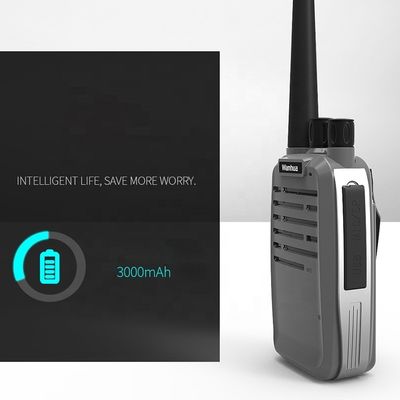 Radio portatile per hotel Intercom esterni Radio digitale mobile nero Walkie Talkie