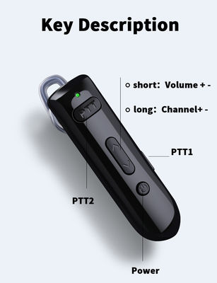 Intercom compatibile con il microfono MI-NI Walkie Talkie Micro Wireless Blueteeth per salotto ristorante