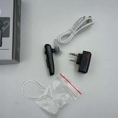 K walkie talkie auricolare wireless con cuffie BT e 1 canale di archiviazione