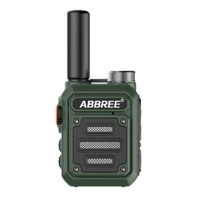 ABBREE AR-63 Wireless Walkie talkie per la caccia Color Camo/Brown Talk Range 3km-10km