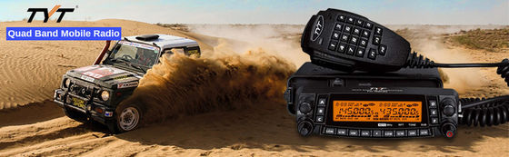 TYT TH-9800 Car Radio 50W Walkie Talkie con 100 km di lunghezza d'azione e 209 canali di archiviazione