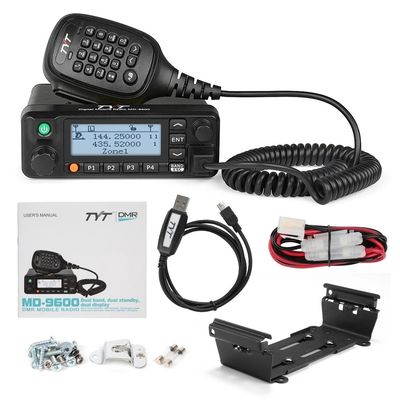 1000 canali Digital Mobile Radio VHF UHF 50W High Power Walkie Talkie TYT MD-9600