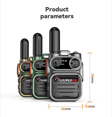 4G Wireless Mini Walkie Talkie per la comunicazione satellitare a lunga distanza