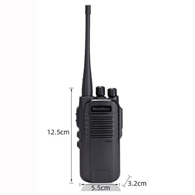 2023 6W UHF Walkie Talkie portatile a due vie Radio Station Transceiver Comunicatore con carica USB