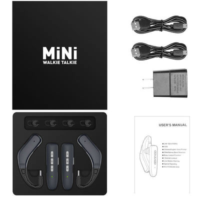 Intercom WLN KD-C23 portatile con mini auricolare per comunicazioni radio bidirezionali