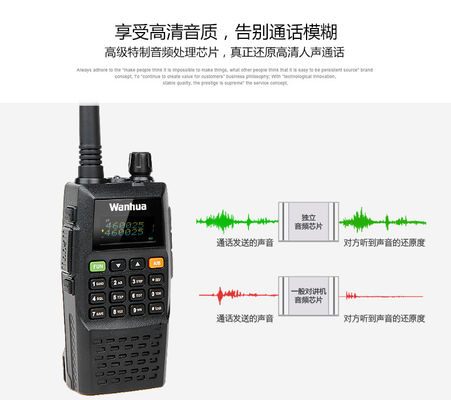 Carica diretta USB ad alta potenza Wanhua GTS760 10KM Talk Range Walkie Talkie per Baofeng UV5R