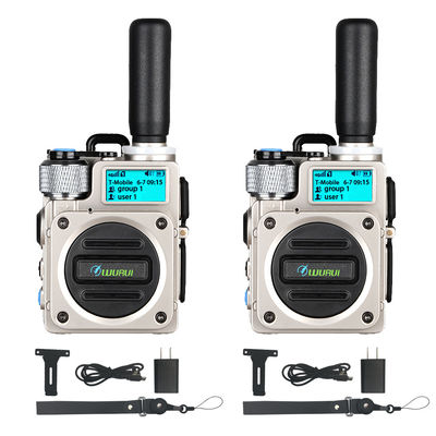 5000 KM Talk Range Handheld 4G POC Walkie Talkie per una comunicazione illimitata