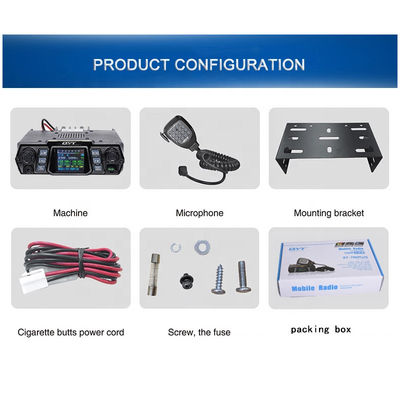 100W High Power Car Station VHF KT-780 Plus Car Mobile Radio Transceiver a banda singola