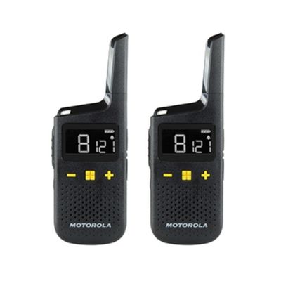 100 g Twin Pack XT185 Walkie Talkie Non autorizzato Radio commerciale a due vie per lunghi raggi