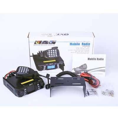 QYT KT-980plus Car Mobile Radio VHF 75W UHF 15-30km Walkie Talkie per veicoli con bocca