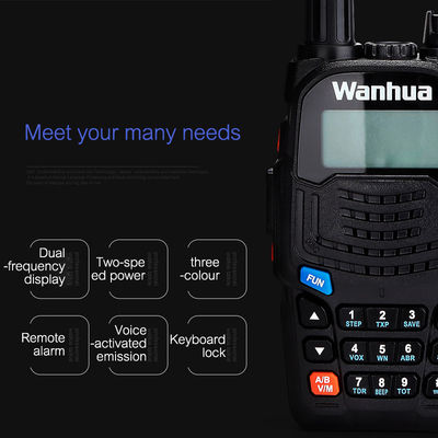 Radio a lungo raggio WKTK UV6S Private Mold Two Way Handheld UHF Walkie Talkies