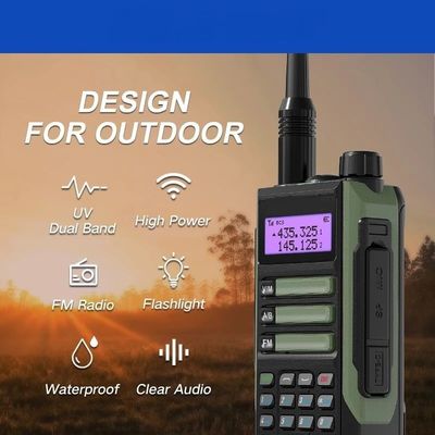 Caricabatterie USB UHF Vox PC programmazione walkie-talkie wireless per escursioni e alpinismo