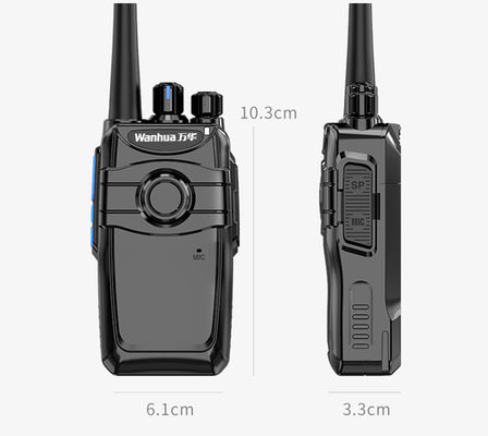 Professional Walkie Talkie Dual Band Earpiece Headset con potenza di uscita del microfono PTT 3W
