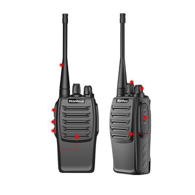 Hotel Wanhua WH27E Walkie Talkie personalizzabile 170*60*35MM UHF professionale a lungo raggio