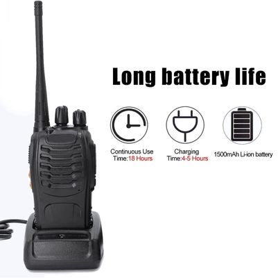 99 Canale di archiviazione BF-888S Radio Walkie Talkie a doppia banda per bambini