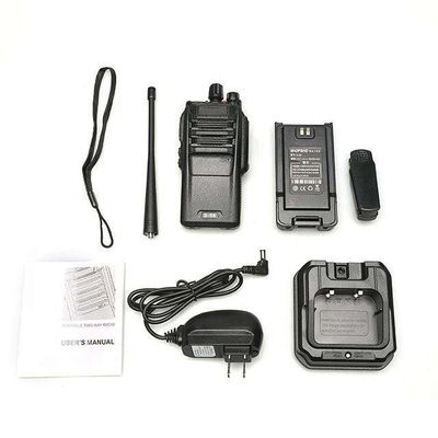 Potenza di uscita 2W 16 Canale di stoccaggio VHF UHF Walkie Talkie per la comunicazione in ristorante