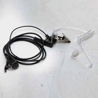 WANHUA walkie-talkie cuffia cavo cuffia anti-fuga suono confortevole tappo per le orecchie Air guide auricolare nero microfono di plastica