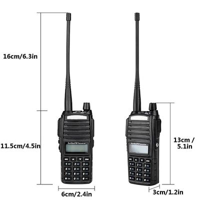 3.7V 16 Radio portatile per walkie-talkie UV-8201 Batteria a lungo raggio 1800mAh