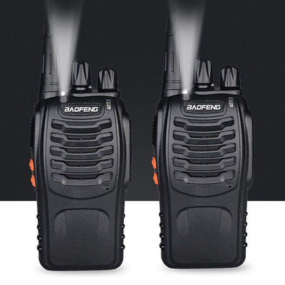 0-50km di raggio di comunicazione Baofeng BF-888S 400-470MHz UHF walkie-talkie radio portatile a due vie