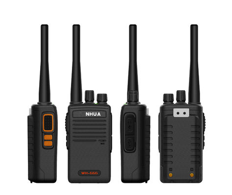 UHF VHF a doppia banda walkie-talkie portatile per DMR Professional e copertura di rete a 10 km