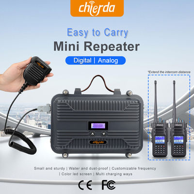 Rete di codifica e decodifica CTCSS/DCS Repetitore Walkie Talkie Full Duplex 10W personalizzabile