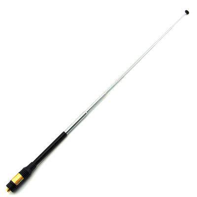 Antenna portatile walkie-talkie pull-rod a doppio segmento UV 40,5 cm aperta - 11,5 cm chiusa 2