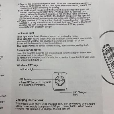 Potenza di uscita Altre cuffie wireless per XIR P8608 P8668i DP4801 Bluetooth Headset