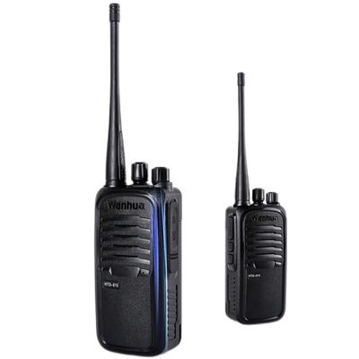 Black Wanhua HTD815 Walkie Talkie 5W/8W Opzionale 10 km di autonomia per le esigenze di comunicazione