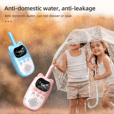 20 canali di archiviazione walkie-talkie portatile per bambini 3 km ABS plastica telecomando giocattolo