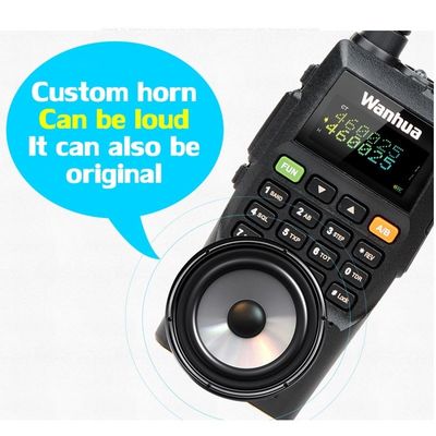 Lancia Wanhua VHF Dual Band Two Way Radio Perfetto per KTV a 7.2V di tensione operativa