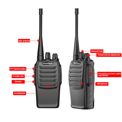 Intercom universale Wanhua WH27E Walkie Talkie 16 canali per una comunicazione versatile