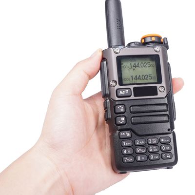 Ristorante Hotel Intercom VHF UHF Walkie Talkie portatile con batteria agli ioni di litio da 1600mAh
