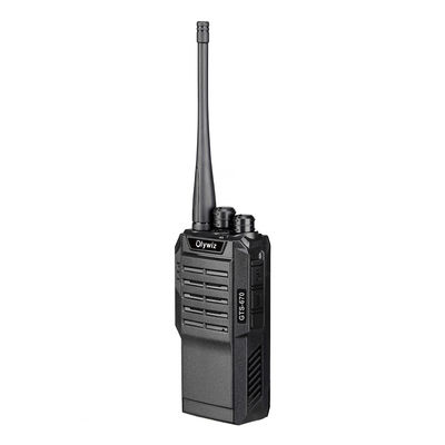 Capacità della batteria 2000mAh Walkie Talkie a doppia banda per hotel e esterni 5W 400-470MHz