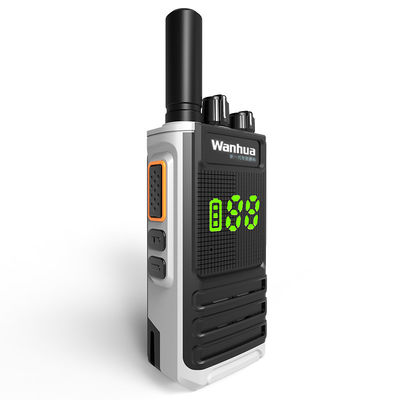 Intervallo di frequenza personalizzabile walkie-talkie a cella di grande capacità con funzione display