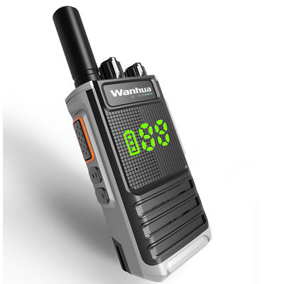 Intervallo di frequenza personalizzabile walkie-talkie a cella di grande capacità con funzione display