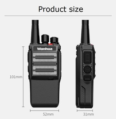 Radio portatile originale con tipo di frequenza VHF UHF da 5 watt e intercom di lungo raggio
