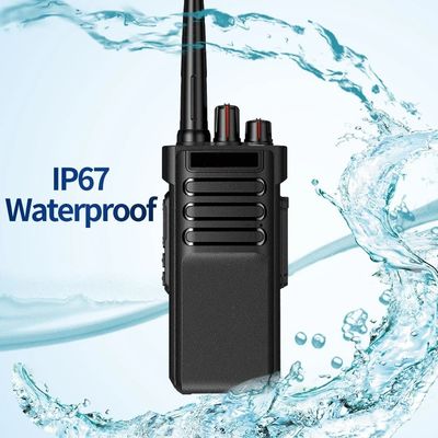 Moda Radio portatile walkie-talkie VHF UHF Intercom analoghi 10W walkie-talkies IPX7
