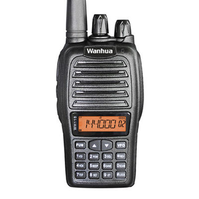 Wanhua WH118 Radio Walkie Talkie portatile 2W Potenza di uscita doppia banda UHF VHF Lungo raggio