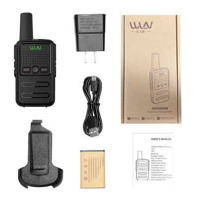 2w Uhf Mini Size Two Way Radio Walkie Talkie per il 2022 WLN KD-C56B Certificato FCC