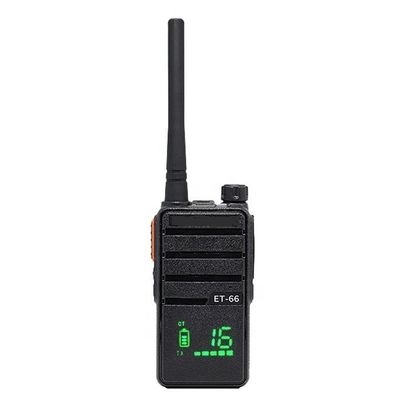 Mini walkie-talkie a due canali per la comunicazione a lunga distanza ET-66