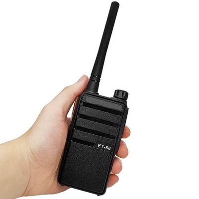Mini walkie-talkie a due canali per la comunicazione a lunga distanza ET-66