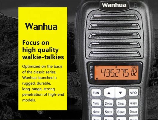 Walkie-talkie Alta potenza 2Watt 16 canali con 10 Km di autonomia e 3800 mAh Big Battery
