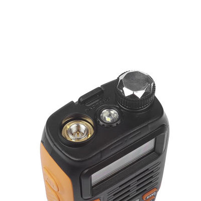 128 canali di archiviazione walkie-talkie impermeabile 5 Watt radio a doppia banda mobile bidirezionale