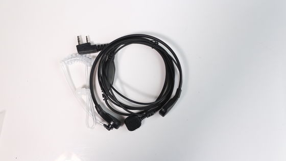 Microfono Auricolare per Icom Radio a due vie Walkie-talkie Air Tube Tempo di ritardo wireless