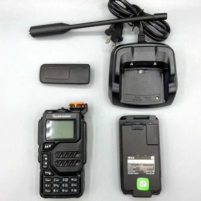 Dual Band High Power Walkie Talkie Stile VHF/UHF Radio bidirezionale con batteria da 3000mAh