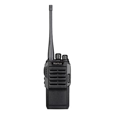 Radio a lunga distanza nera walkie-talkie a due vie per attività all'aria aperta