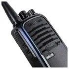 Radio a lunga distanza nera walkie-talkie a due vie per attività all'aria aperta