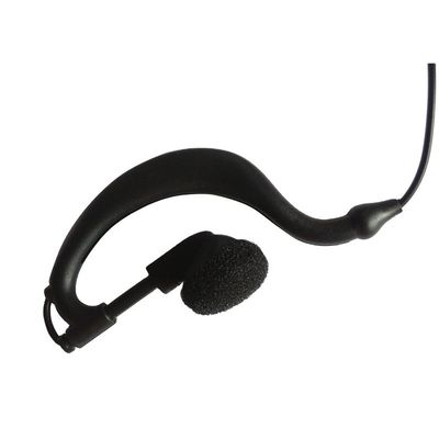 G Shape Ear Hook Earphone Handsfree In-Line Ptt Headset per la comunicazione walkie-talkie